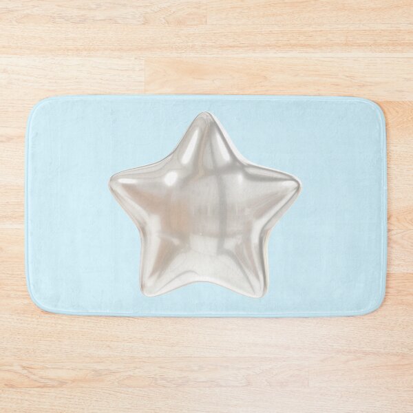 Item preview, Y2K Pearl Chrome Star – Soft Minimal Futuristic Aesthetic designed and sold by EJRdesign.
