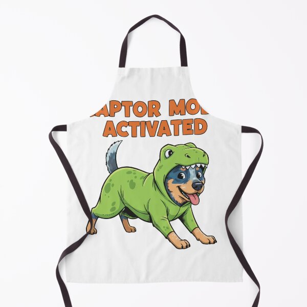 Item preview, Heeler Raptor - Blue Heeler Dinosaur Mode Funny Art designed and sold by Petzzz.