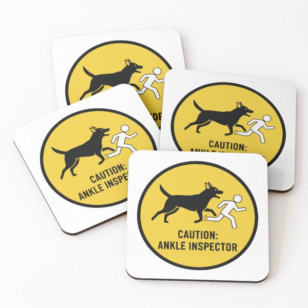 Item preview, Beware of the Ankle Biter - Funny Herding Dog designed and sold by Petzzz.