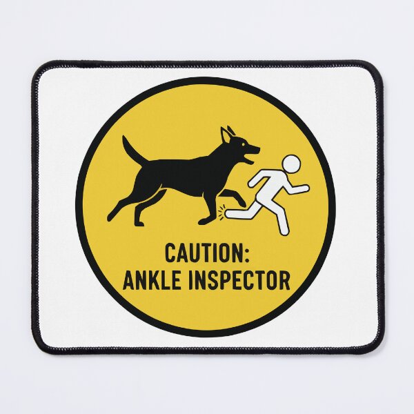 Item preview, Beware of the Ankle Biter - Funny Herding Dog designed and sold by Petzzz.