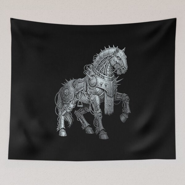 Item preview, The Cyborg Horse designed and sold by krabbaraban.
