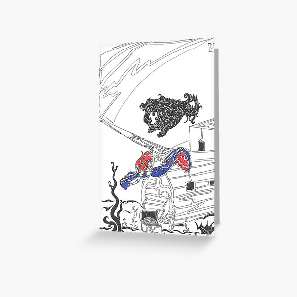mermaid Greeting Card