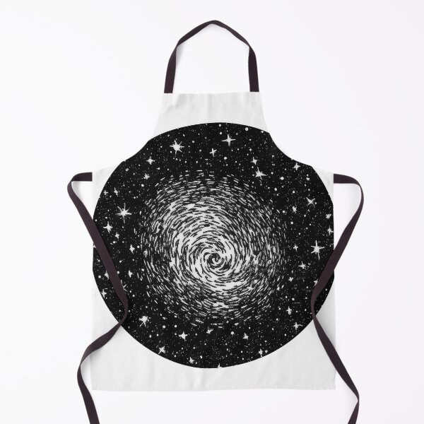 Item preview, Minimalist Swirling Galaxy and Stars Illustration designed and sold by rainseedart.