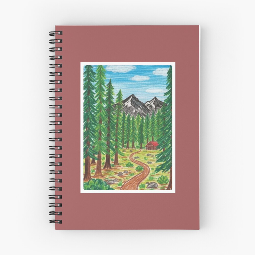 Item preview, Spiral Notebook designed and sold by AnaghaGhag.