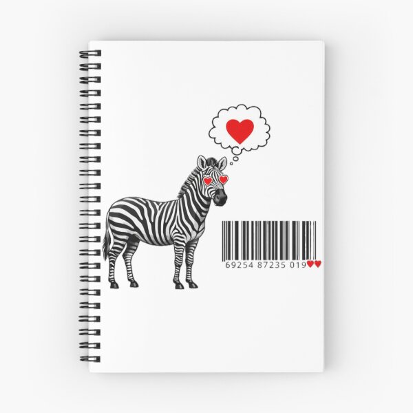 Item preview, Zebra in Love - Love Can’t Be Scanned designed and sold by the-dovlat.