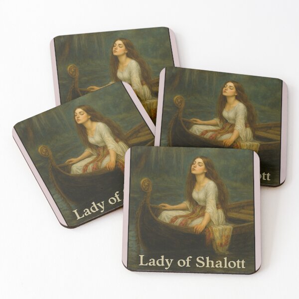 Item preview, Beautiful art, pre Raphaelite homage! designed and sold by Grimtruths.