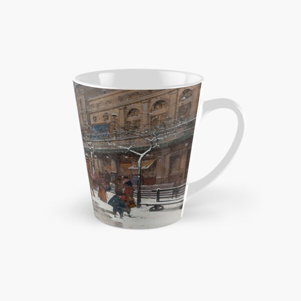 Item preview, Paris, Boulevard en Hiver – Eugène Galien-Laloue Impressionist designed and sold by Art Outlaws.