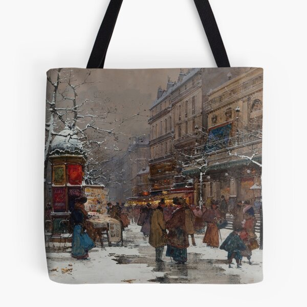 Item preview, Paris, Boulevard en Hiver – Eugène Galien-Laloue Impressionist designed and sold by Art Outlaws.