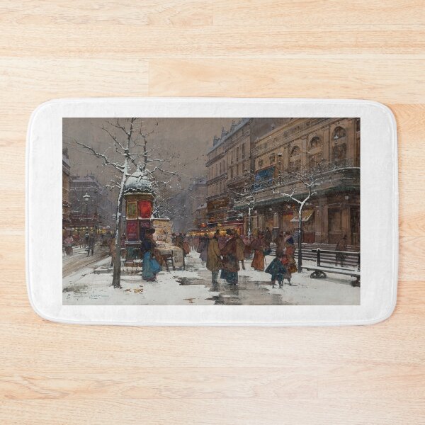 Item preview, Paris, Boulevard en Hiver – Eugène Galien-Laloue Impressionist designed and sold by Art Outlaws.