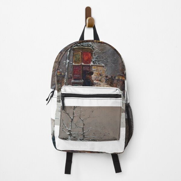 Item preview, Paris, Boulevard en Hiver – Eugène Galien-Laloue Impressionist designed and sold by Art Outlaws.