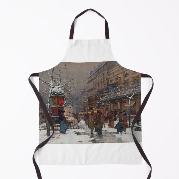 Item preview, Paris, Boulevard en Hiver – Eugène Galien-Laloue Impressionist designed and sold by Art Outlaws.