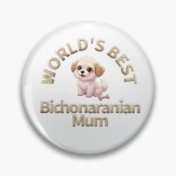Item preview, World's Best Bichonaranian Mum designed and sold by memeasaurus.
