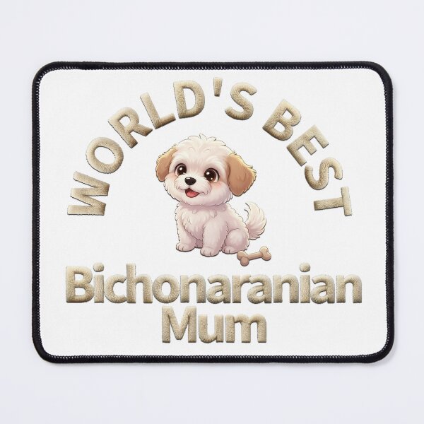 Item preview, World's Best Bichonaranian Mum designed and sold by memeasaurus.