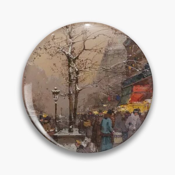 Item preview, Porte Saint-Denis – Eugène Galien-Laloue Impressionist Parisian Landmark Painting designed and sold by Art Outlaws.