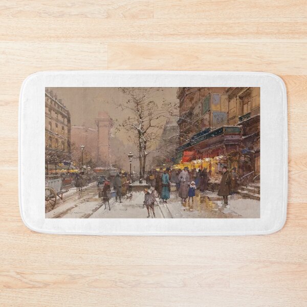 Item preview, Porte Saint-Denis – Eugène Galien-Laloue Impressionist Parisian Landmark Painting designed and sold by Art Outlaws.