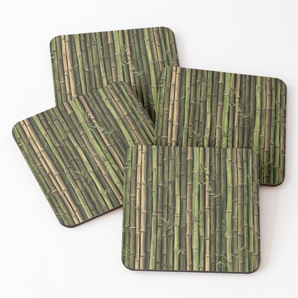 Item preview, Minimalist Bamboo Texture Pattern designed and sold by bapupa.