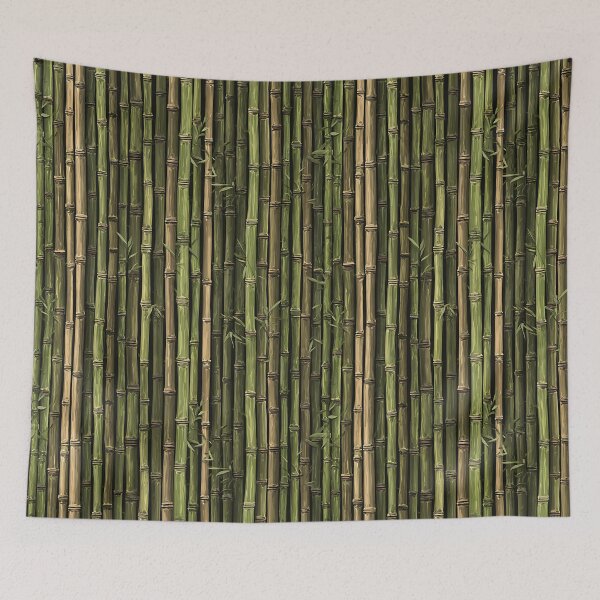 Item preview, Minimalist Bamboo Texture Pattern designed and sold by bapupa.