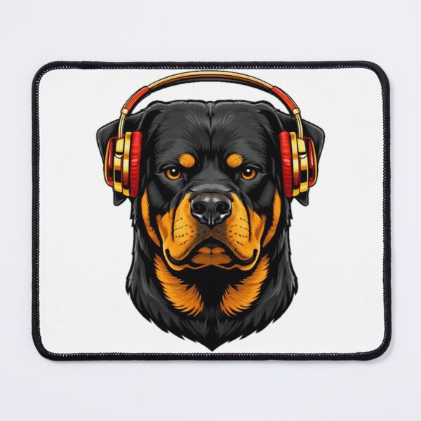 Item preview, Music On World Off - Dog With Headphones designed and sold by the-dovlat.