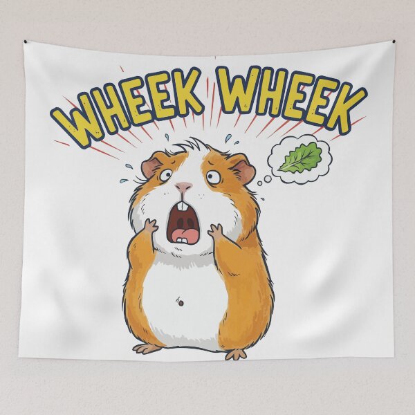 Item preview, Wheek Wheek Alarm - Hungry Guinea Pig Screaming designed and sold by Petzzz.