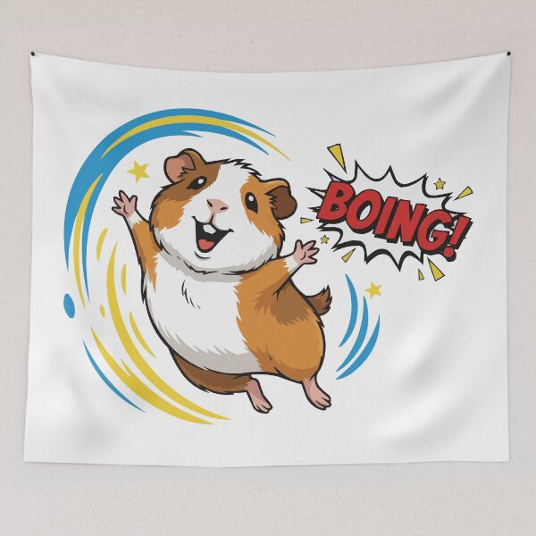 Item preview, Boing! Popcorning Guinea Pig Action designed and sold by Petzzz.