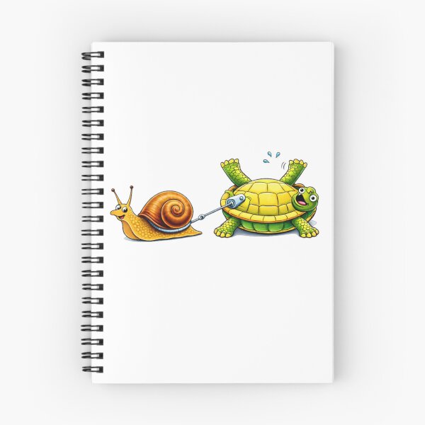 Item preview, Unexpected Speed Battle - Snail VS Turtle designed and sold by the-dovlat.