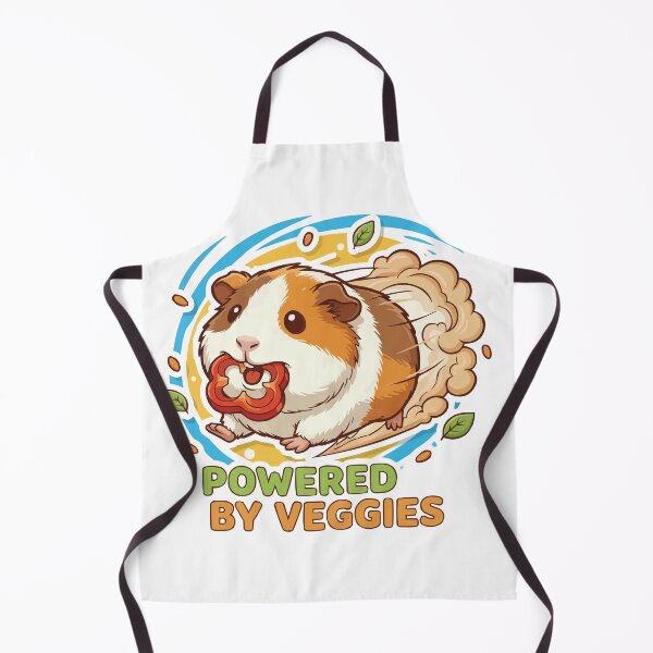 Item preview, Powered By Bell Peppers - Fast Guinea Pig Zoomies designed and sold by Petzzz.