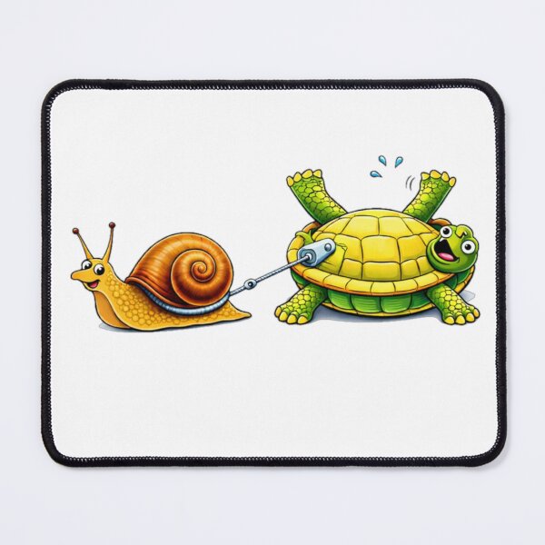 Item preview, Unexpected Speed Battle - Snail VS Turtle designed and sold by the-dovlat.