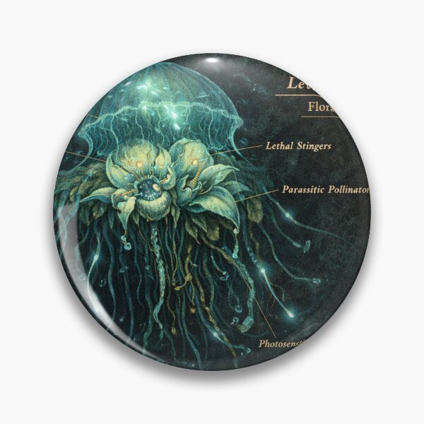 Item preview, Leviathella abyssalum – Floral Abyssal Parasite (Speculative Flora & Fauna, Plate XI) designed and sold by Grand Illusions.
