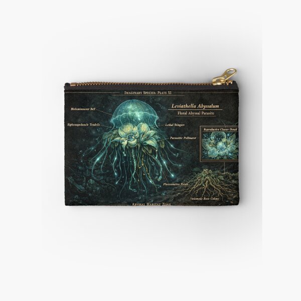 Item preview, Leviathella abyssalum – Floral Abyssal Parasite (Speculative Flora & Fauna, Plate XI) designed and sold by Grand Illusions.