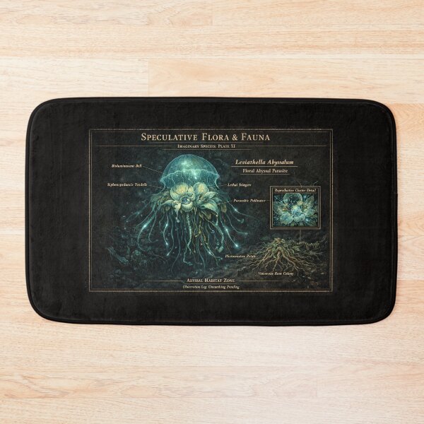 Item preview, Leviathella abyssalum – Floral Abyssal Parasite (Speculative Flora & Fauna, Plate XI) designed and sold by Grand Illusions.