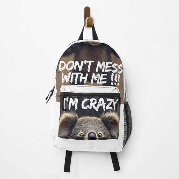 Item preview, I'm crazy don't mess with me designed and sold by No socks.