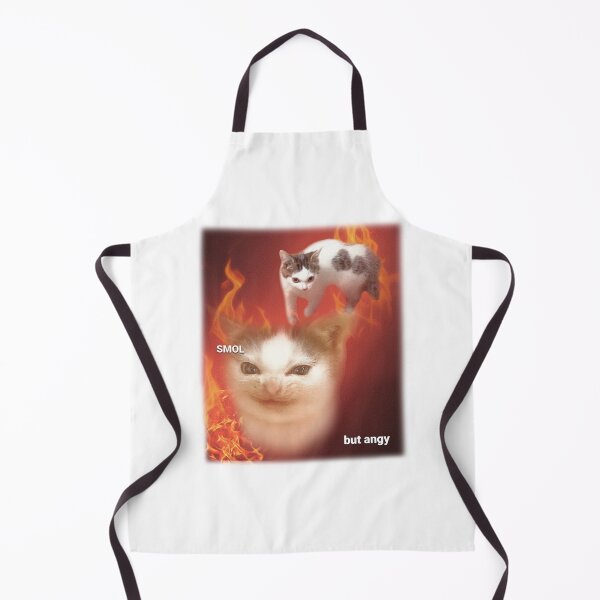 Item preview, Smol But Angy Funny Cat designed and sold by Rascal Raccoon Apparel.