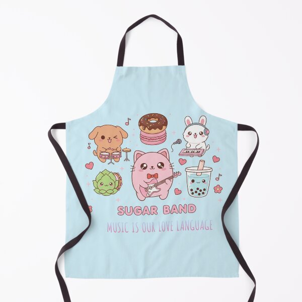 Item preview, Kawaii Sugar Band Music Animals designed and sold by capricedefille.