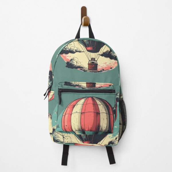 Item preview, Vintage Hot Air Balloon Poster – Retro Adventure Wall Art designed and sold by JonelCrafts.
