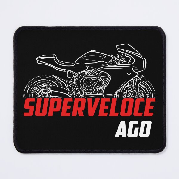 Item preview, Motorcycle MV Agusta Superveloce Ago 2021-2023, biker designed and sold by ThrottleArts.