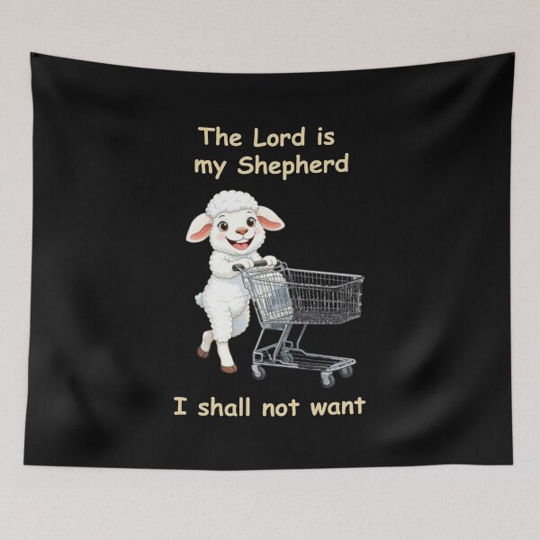 Item preview, The Lord is my Shepherd  I shall not want 3 (trolley) designed and sold by Warih.