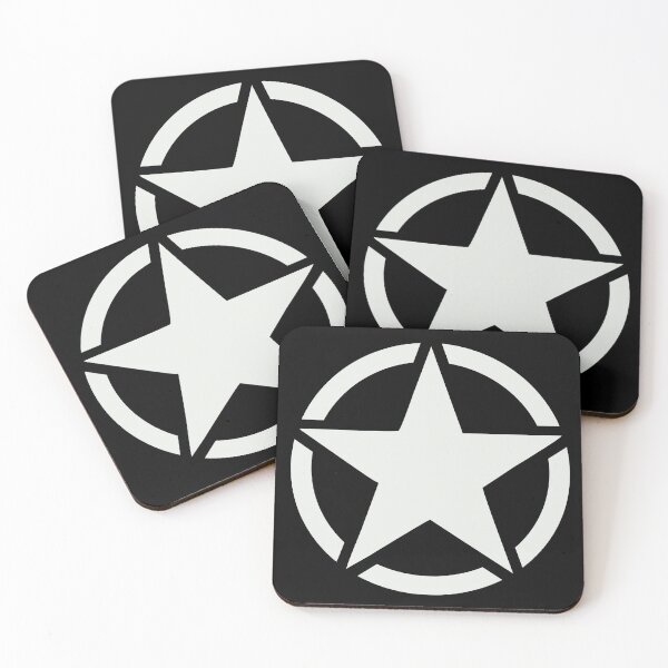 Item preview, WW2 US Army logo (white star in a circle) designed and sold by FAawRay.