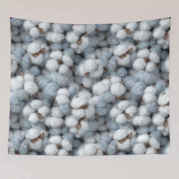 Item preview, Natural Cotton Texture Pattern designed and sold by bapupa.