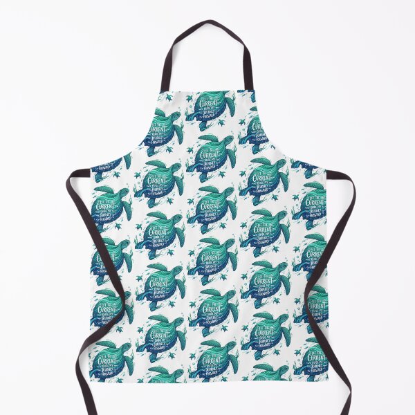 Item preview, Let The Current Guide My Journey Forward Turtle designed and sold by zoughlal.