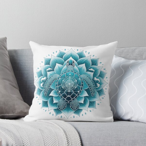 Item preview,  Sacred Geometry Sea Turtle Flower of Life designed and sold by zoughlal.
