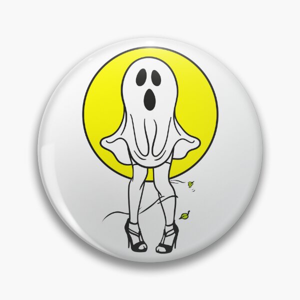 Item preview, Iconic Ghost Fashionista - Yellow App Movie Parody designed and sold by sXe-art.