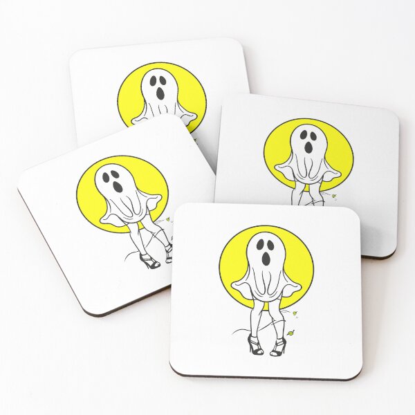 Item preview, Iconic Ghost Fashionista - Yellow App Movie Parody designed and sold by sXe-art.