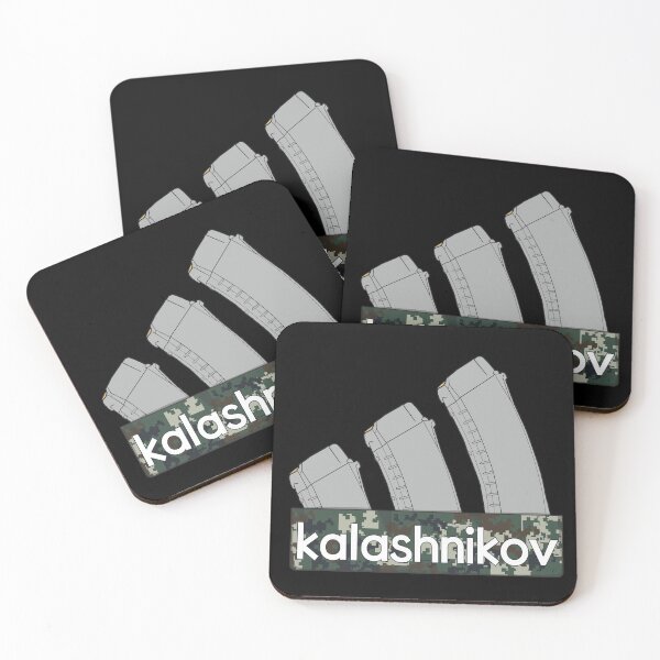 Item preview, Three Kalashnikov assault rifle magazines and an inscription designed and sold by FAawRay.