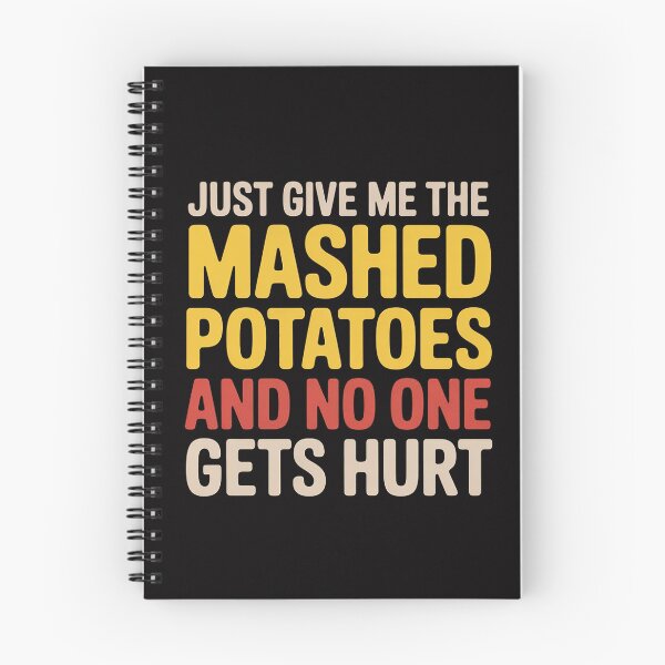 Item preview, Mashed Potatoes Thanksgiving Christmas Dining Humor designed and sold by HermanTricia.