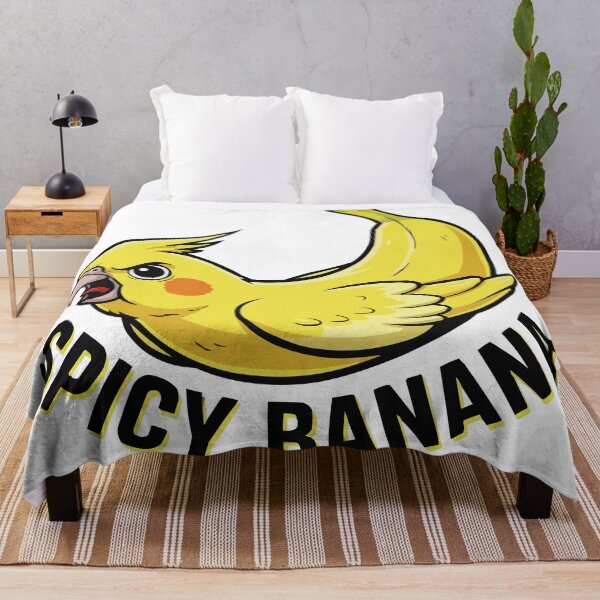 Item preview, Spicy Banana - Hissing Yellow Cockatiel designed and sold by Petzzz.