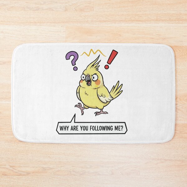 Item preview, I Hate My Feet - Confused Cockatiel Behavior designed and sold by Petzzz.