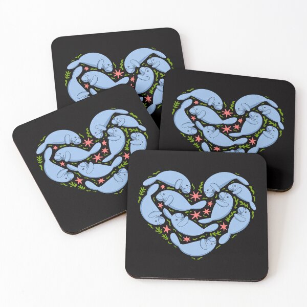Item preview, Manatee lover heart sea cow Floaty Potato kids boys women designed and sold by HermanTricia.