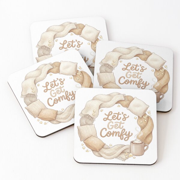 Item preview, Cozy winter wreath with hot drink designed and sold by worldshopcolor.