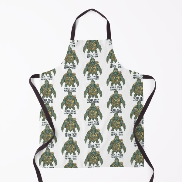Item preview,  Shell Yeah Adventure Retro Turtle designed and sold by zoughlal.