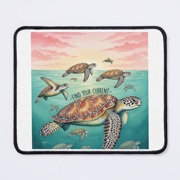 Item preview, Find Your Current Realistic Sea Turtle Pod designed and sold by zoughlal.